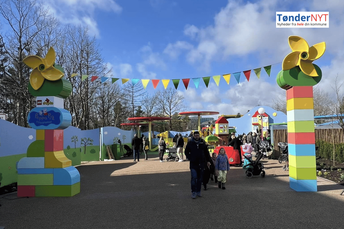 Gurli Gris er kommet til Legoland i Billund 